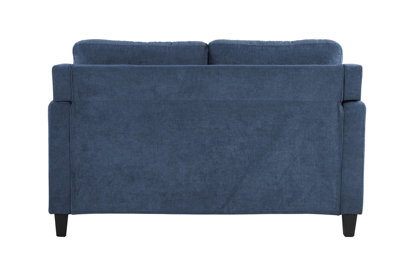 Horatio Navy Chenille 2 Seater Loveseat FredCo