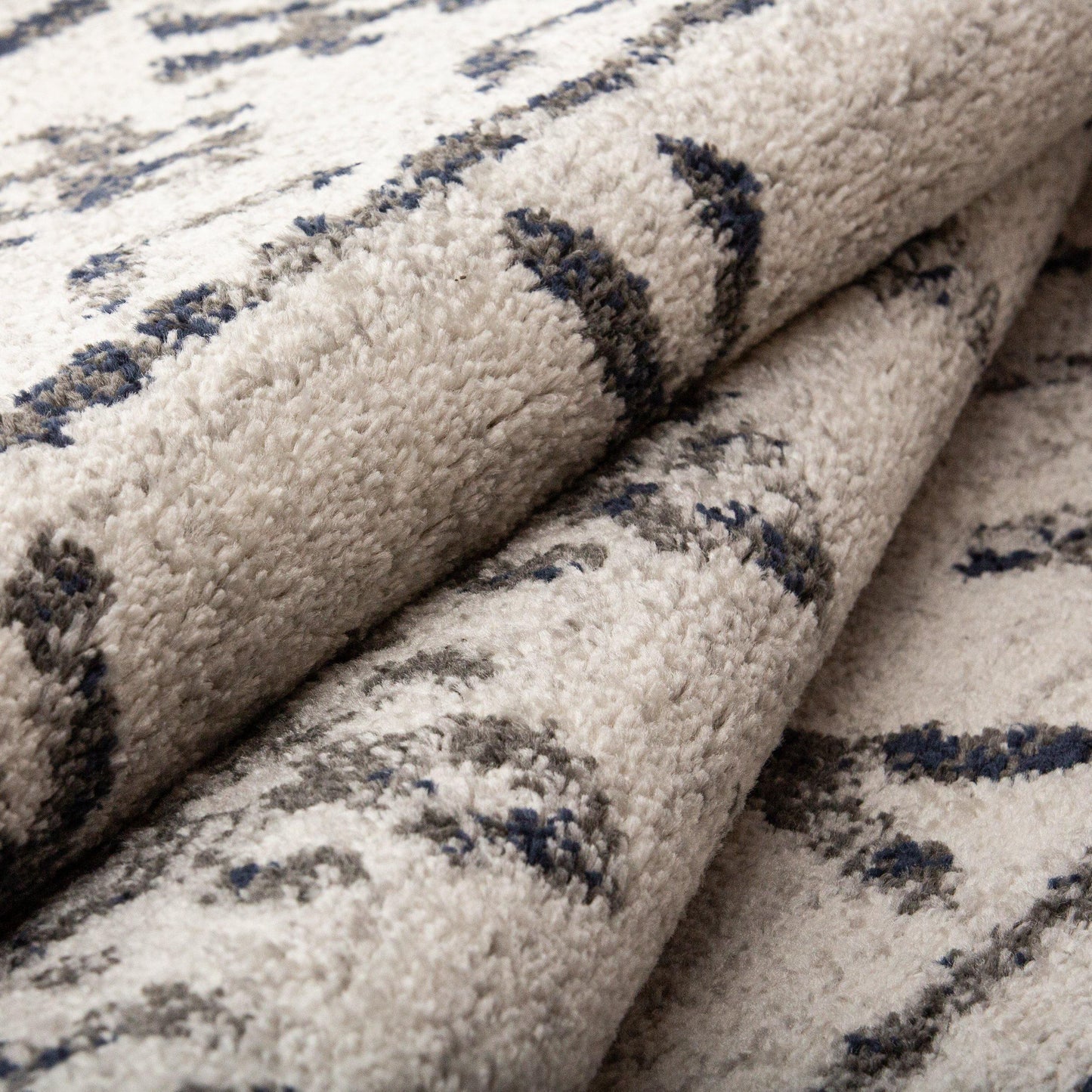 Hotoko Mid-Century Aztec Tribal Charcoal Rug FredCo