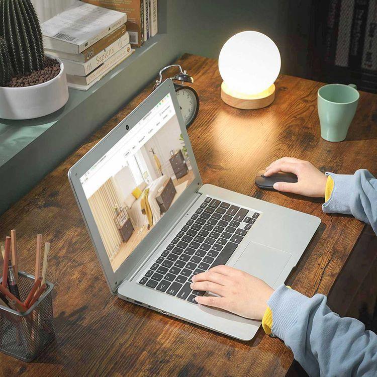 Industrial Design L-Shaped Computer Desk FredCo