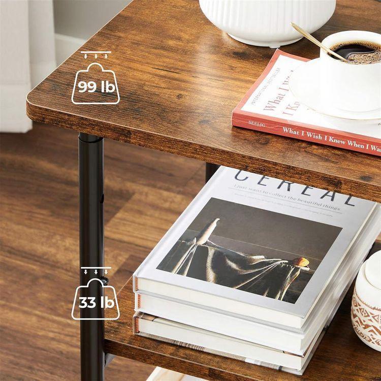 Industrial Printer Stand Rustic FredCo