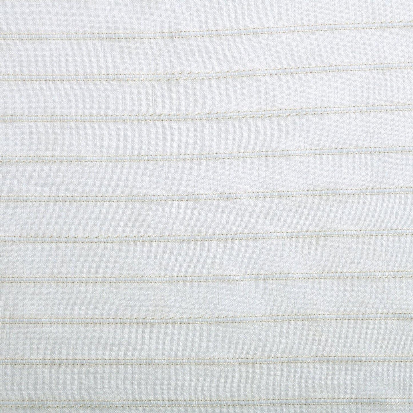 Jackson Stripe Soft Diffused Light Airy Lightweight Sheer Curtain Set FredCo