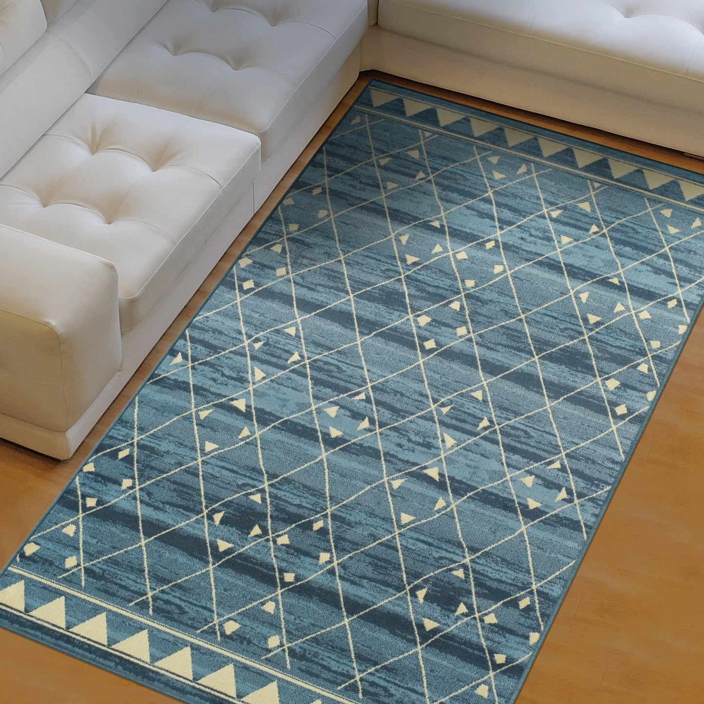 Jarvis Modern Geometric Rug FredCo