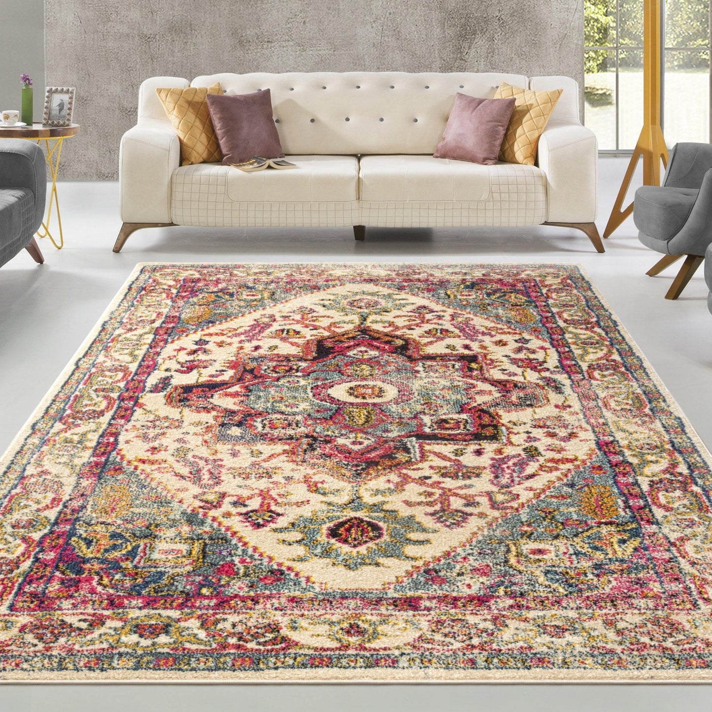 Jasmira Vintage Turkish Rug FredCo