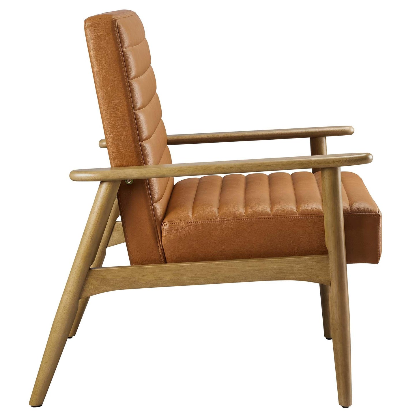 Jensen Vegan Leather Accent Chair by Modway FredCo