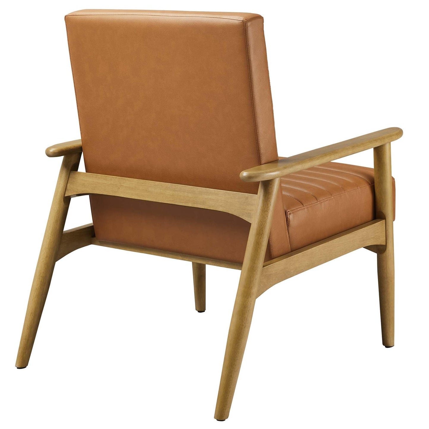 Jensen Vegan Leather Accent Chair by Modway FredCo