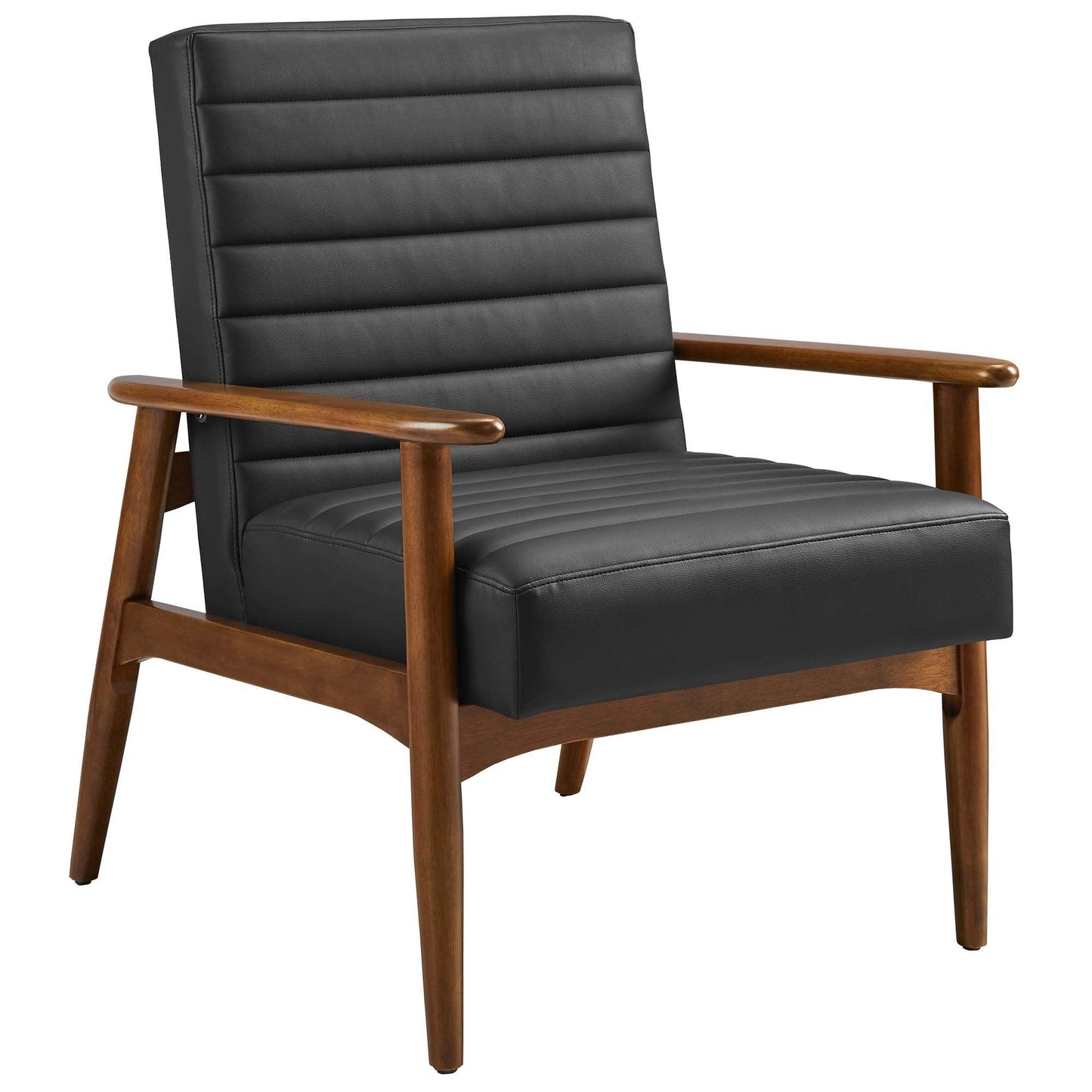 Jensen Vegan Leather Accent Chair by Modway FredCo