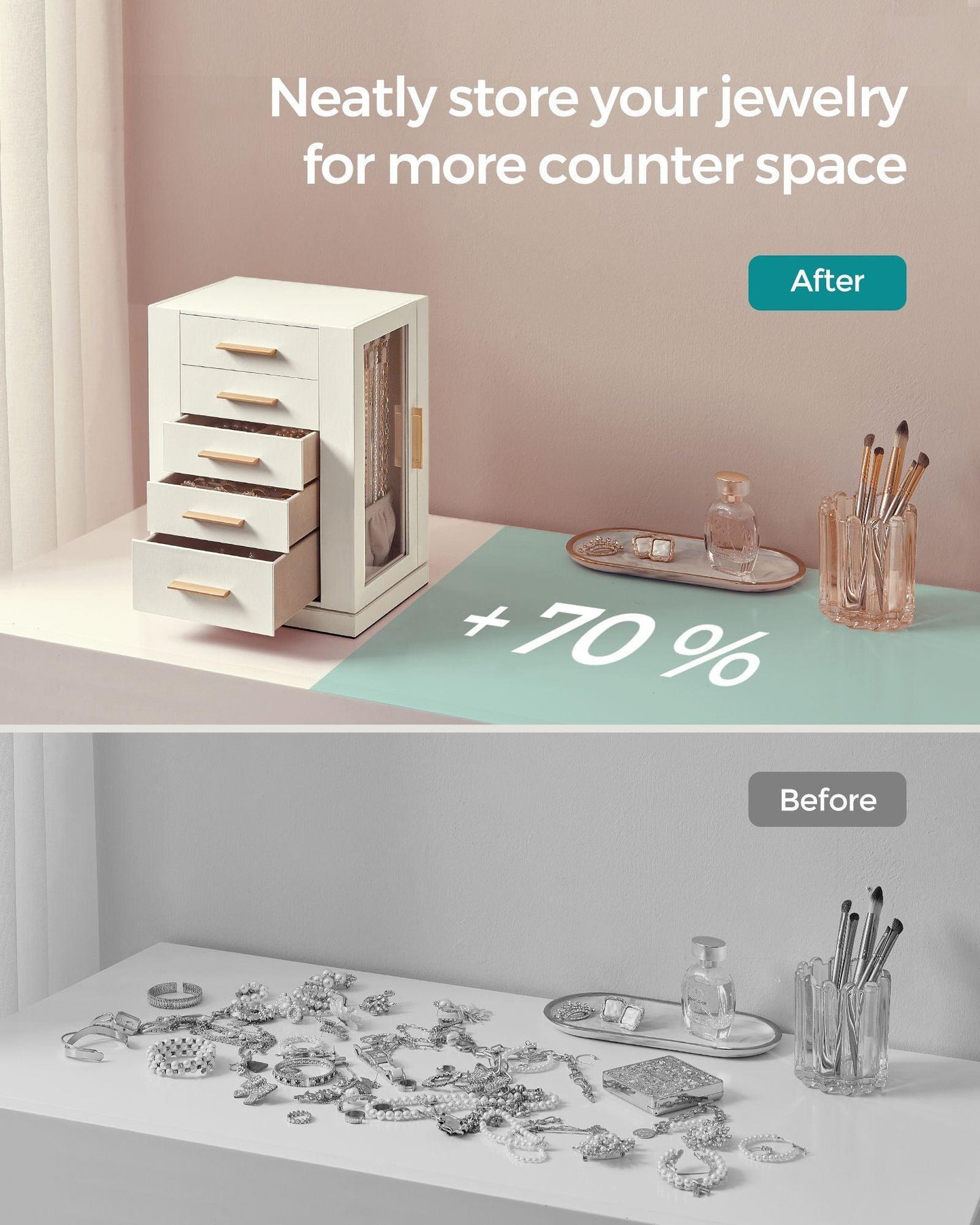 Jewelry Box 360° Rotating FredCo