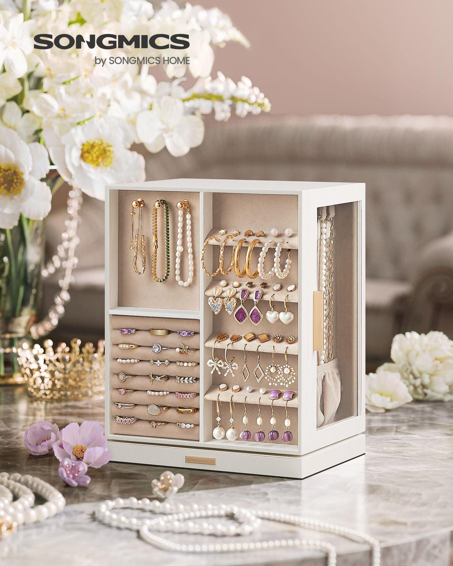 Jewelry Box 360° Rotating FredCo