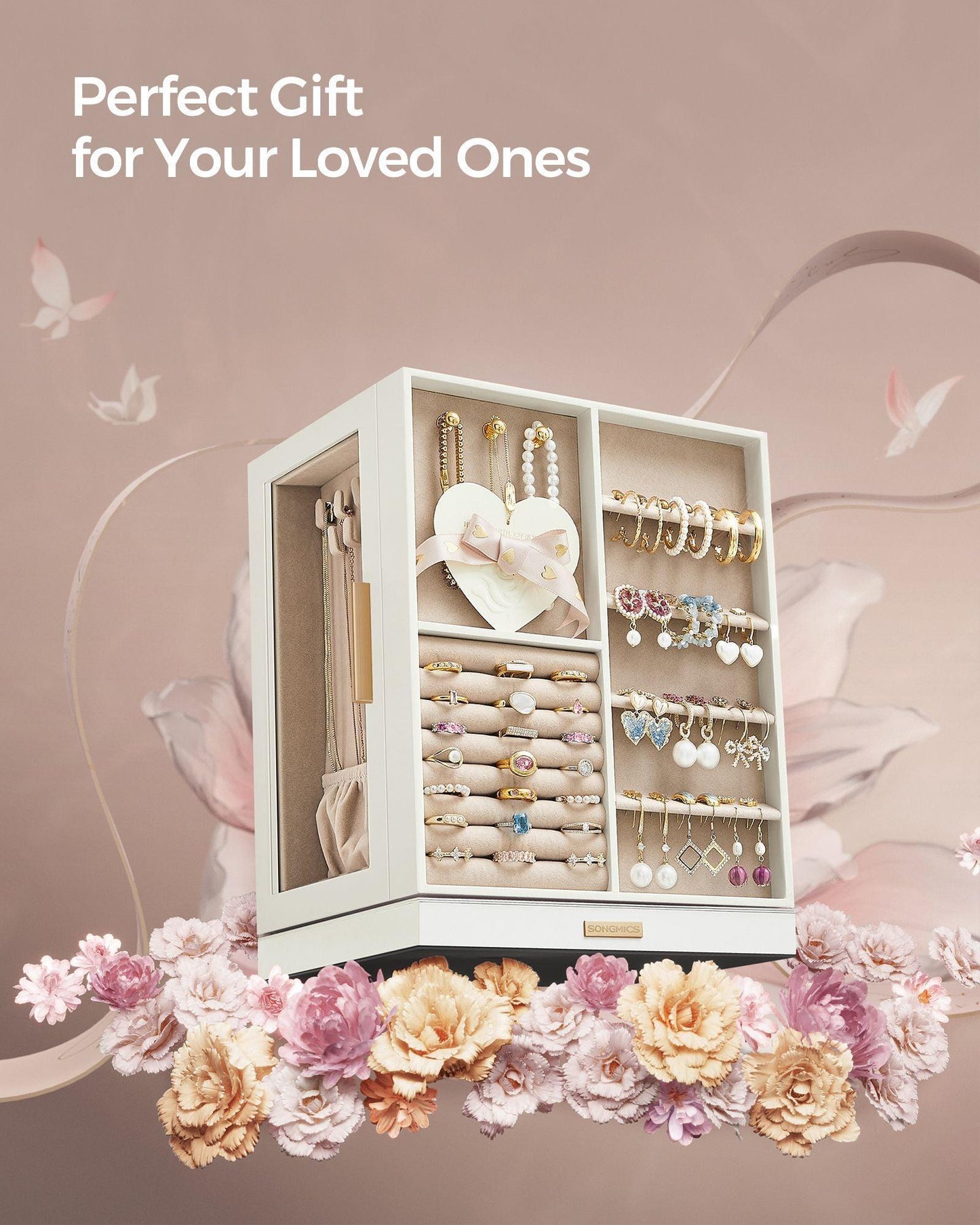 Jewelry Box 360° Rotating FredCo