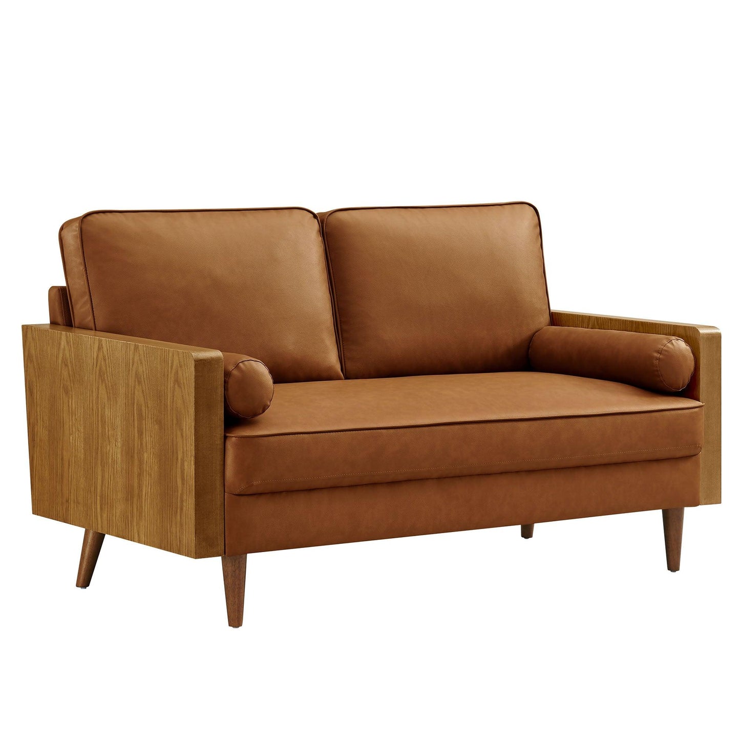 Kellan Vegan Leather Loveseat by Modway FredCo