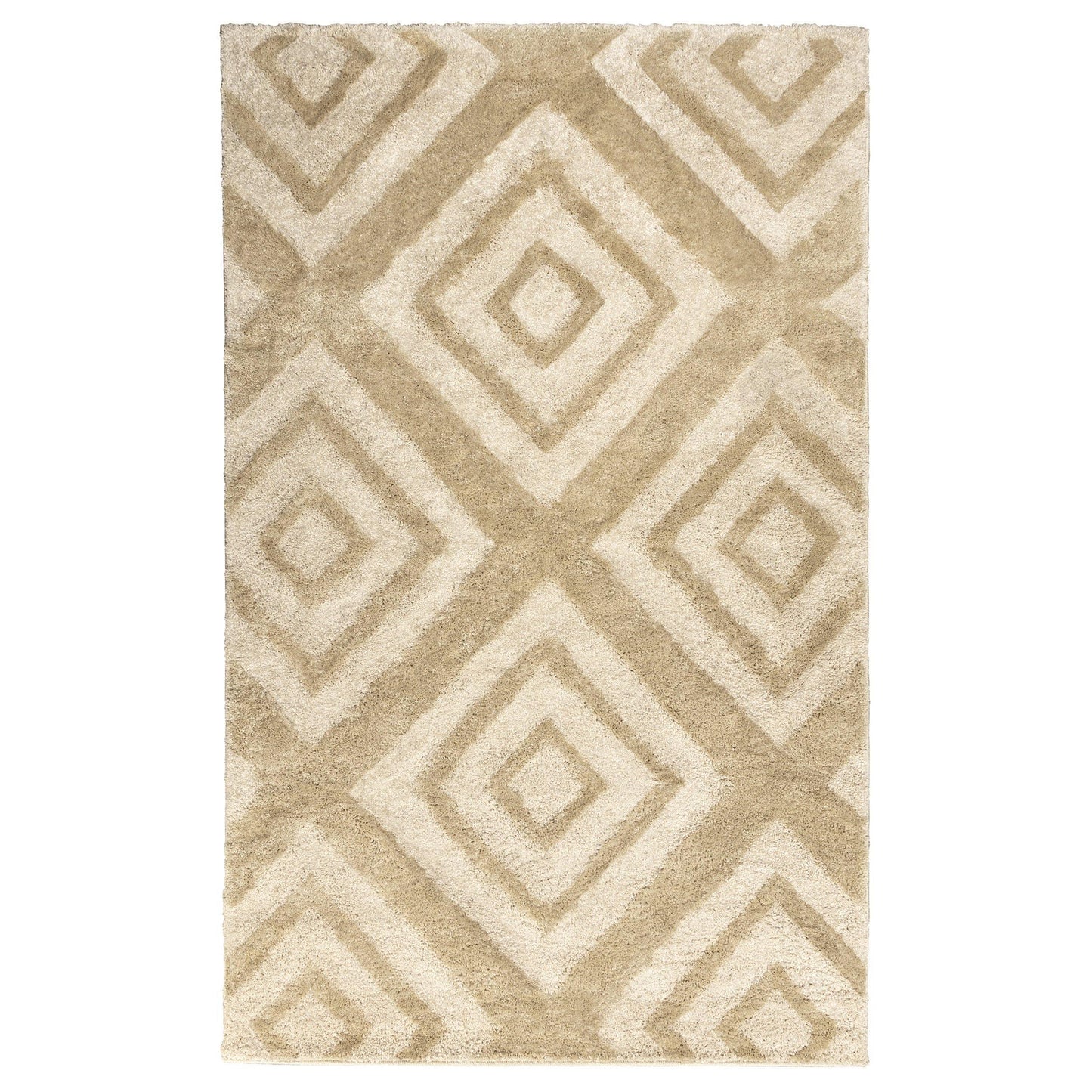 Kenza Rug, Geometric, Diamond Patterned, Transitional FredCo