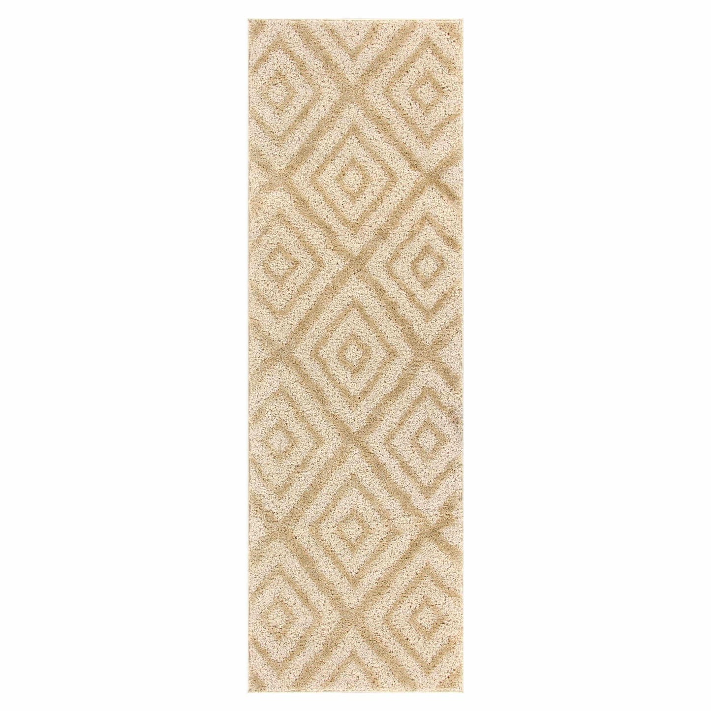 Kenza Rug, Geometric, Diamond Patterned, Transitional FredCo