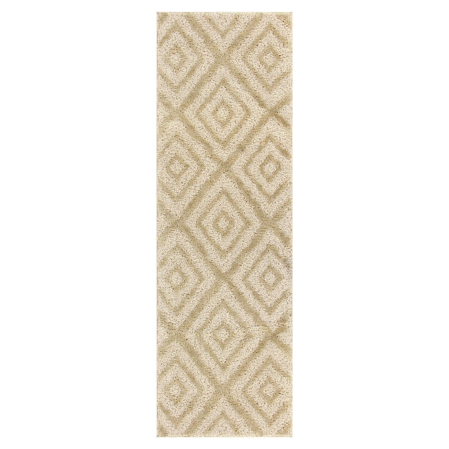Kenza Rug, Geometric, Diamond Patterned, Transitional FredCo