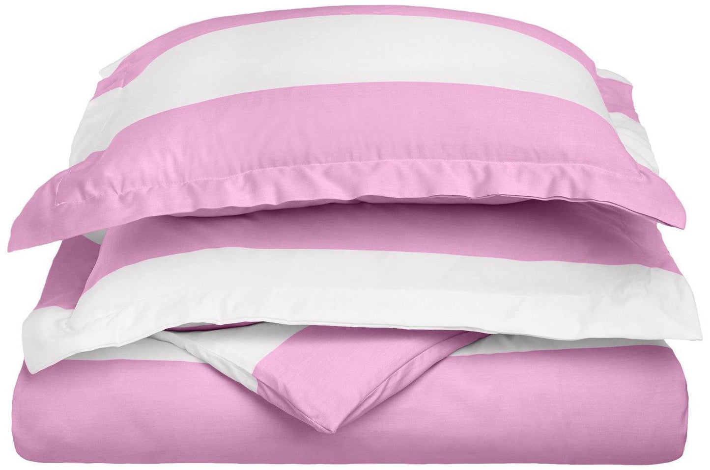 Kids' Cabana Stripe 600-Thread Count Cotton-Blend Duvet Cover Set FredCo