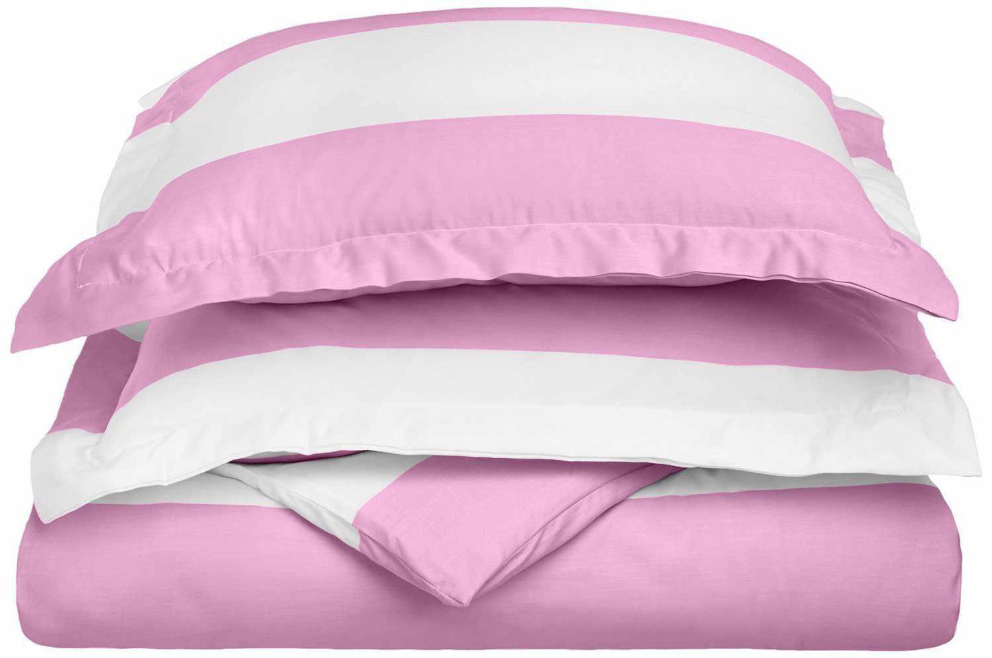Kids' Cabana Stripe 600-Thread Count Cotton-Blend Duvet Cover Set FredCo