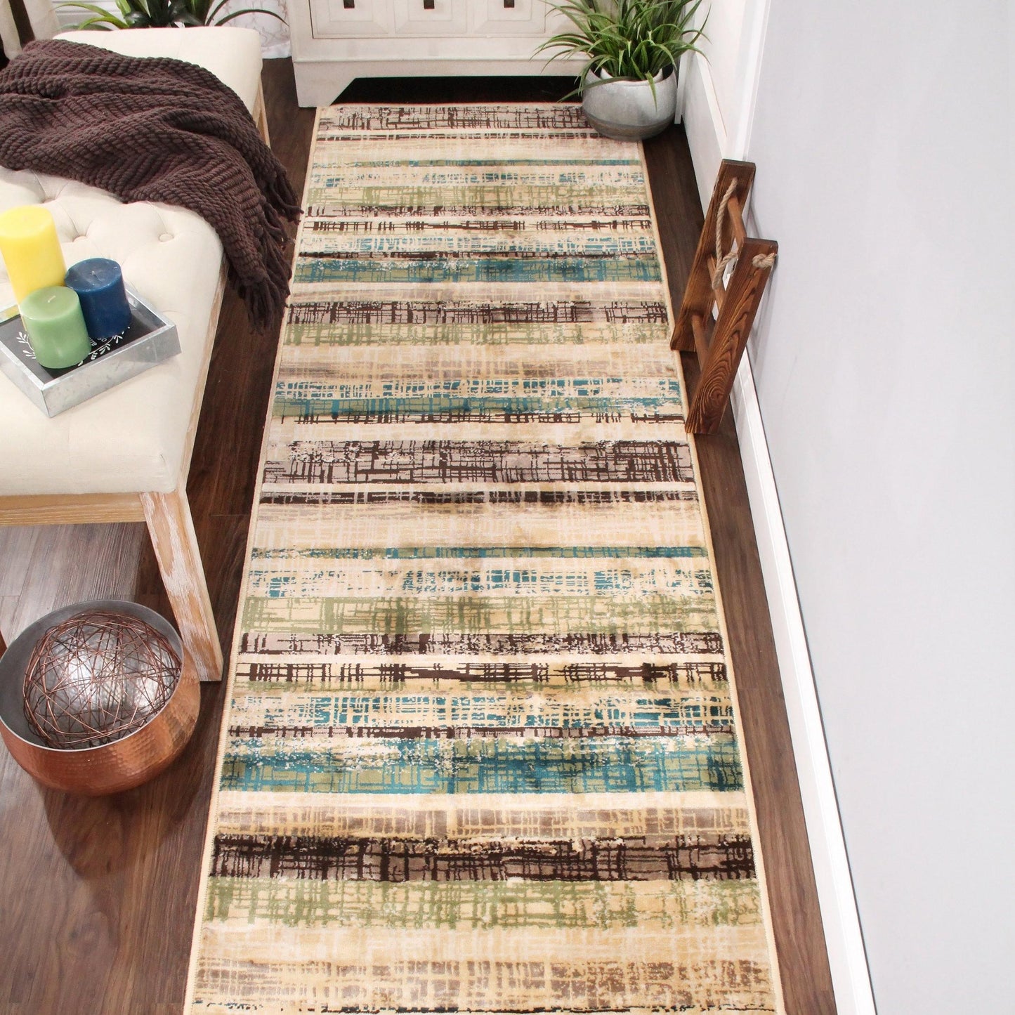 Kylemore Contemporary Abstract Indoor Area Rug by Superior FredCo