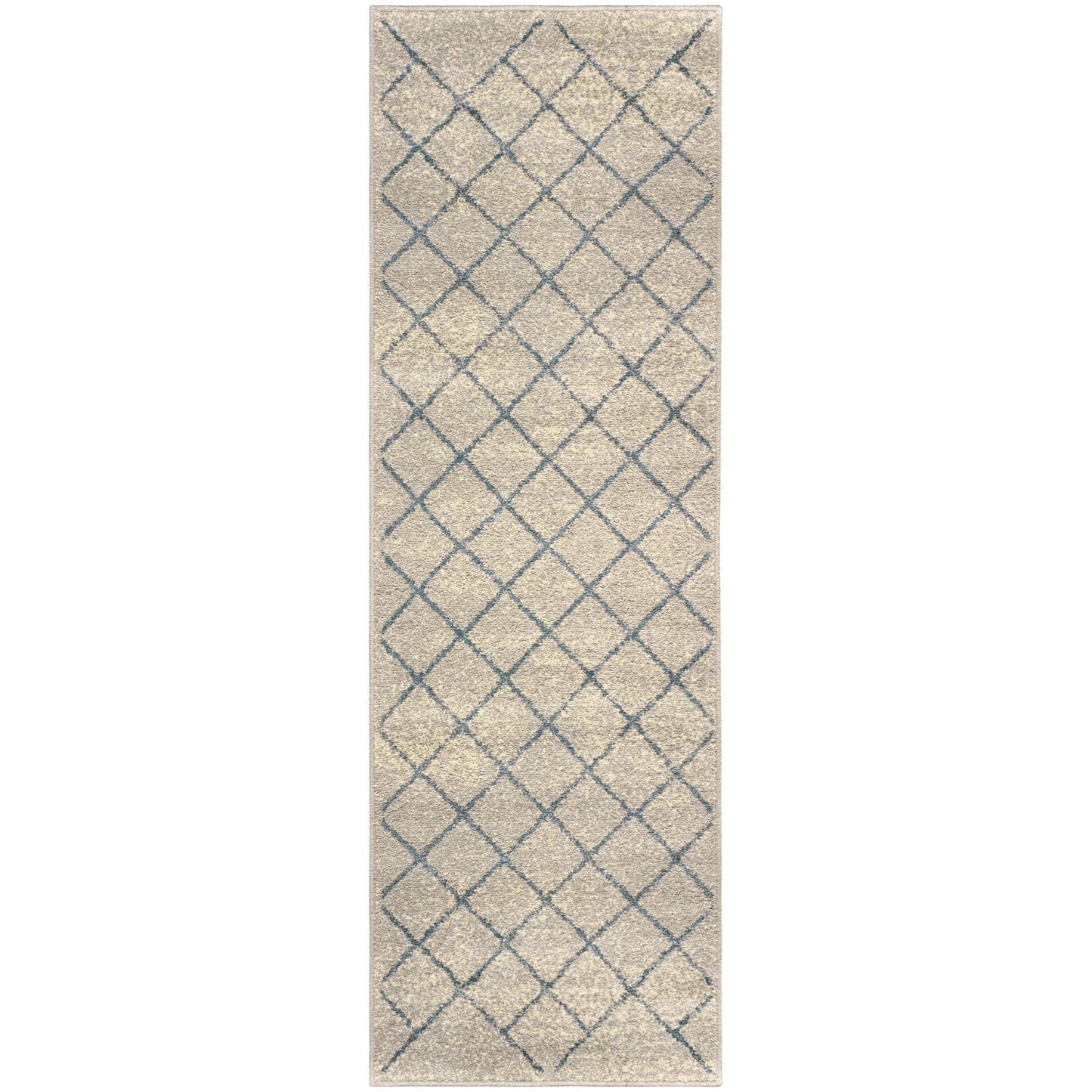 Lattice Modern Geometric Criss-Cross Rug FredCo