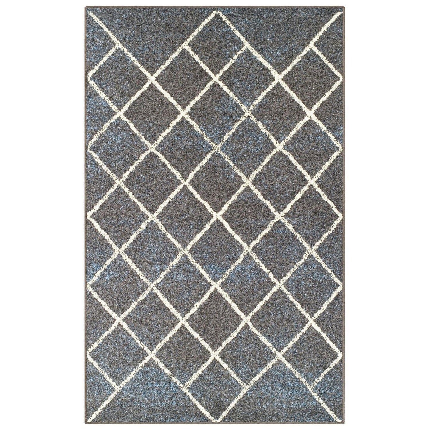 Lattice Modern Geometric Criss-Cross Rug FredCo