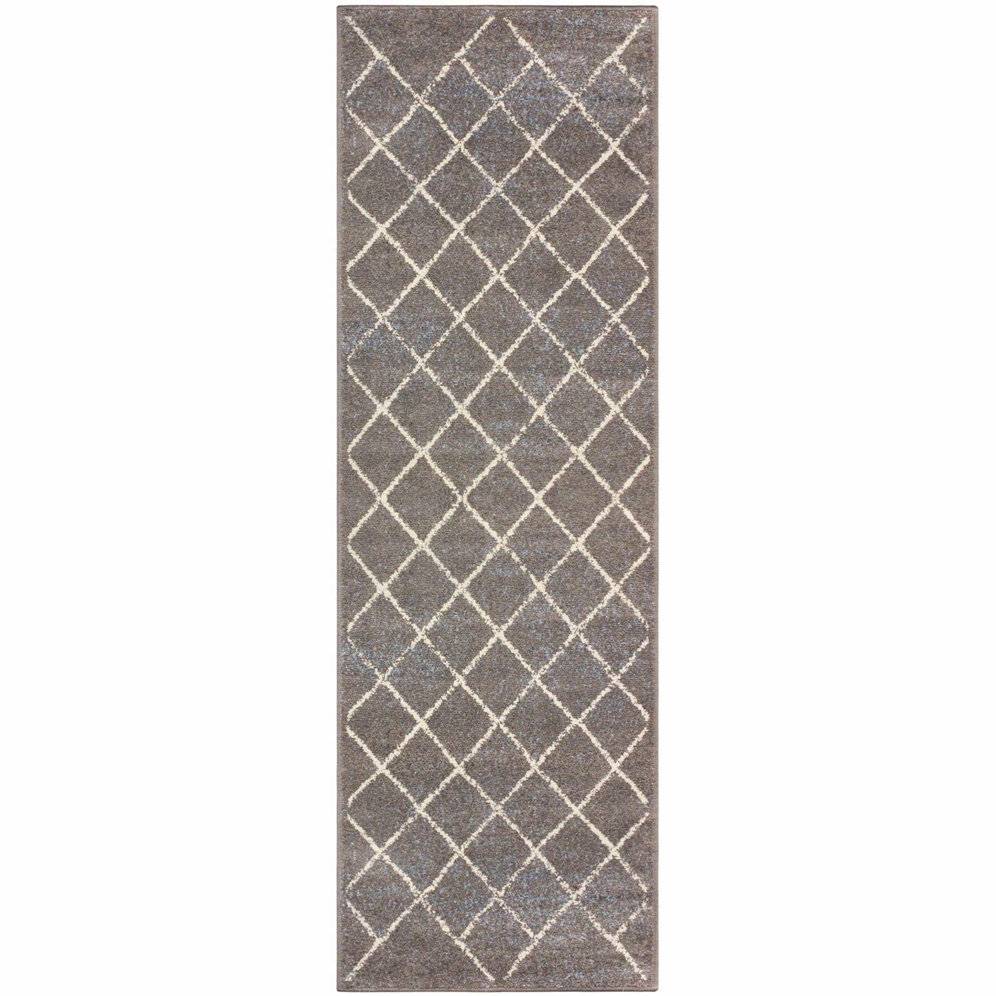 Lattice Modern Geometric Criss-Cross Rug FredCo