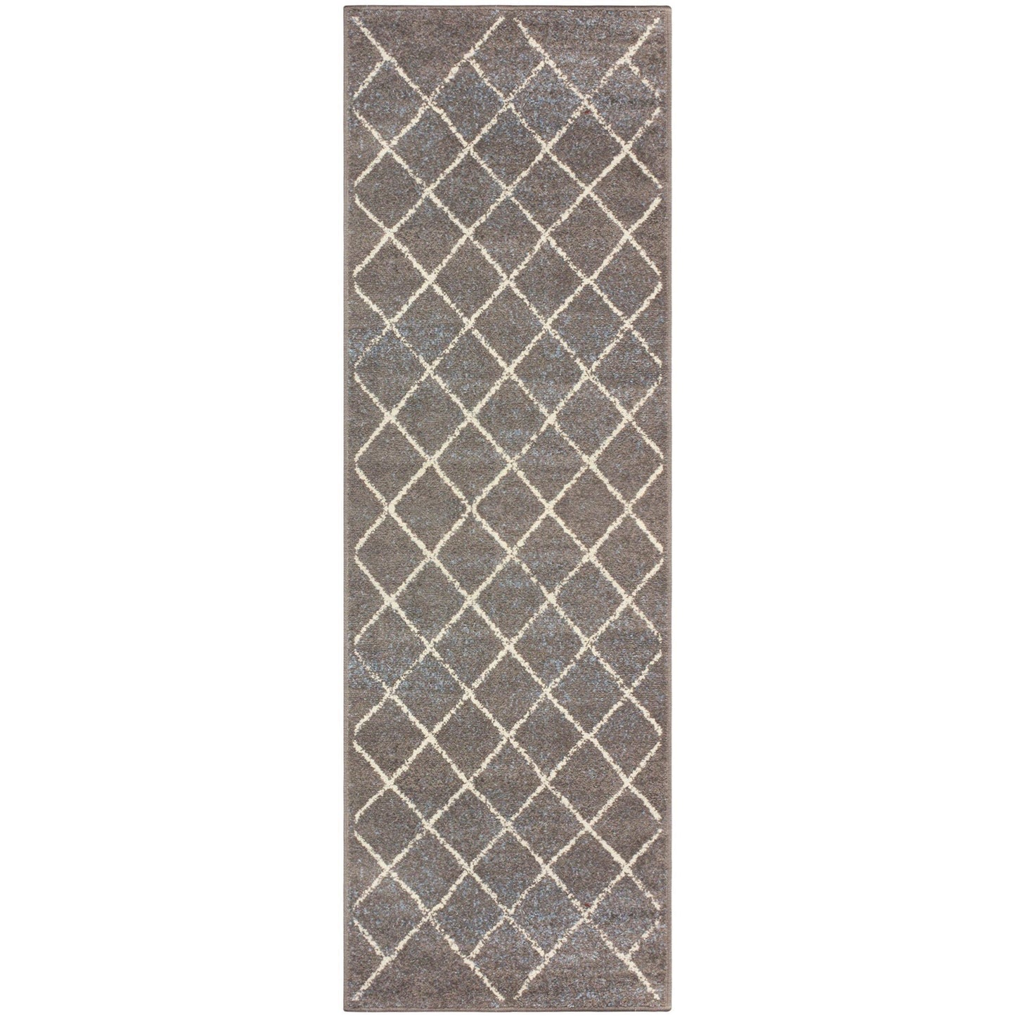 Lattice Modern Geometric Criss-Cross Rug FredCo