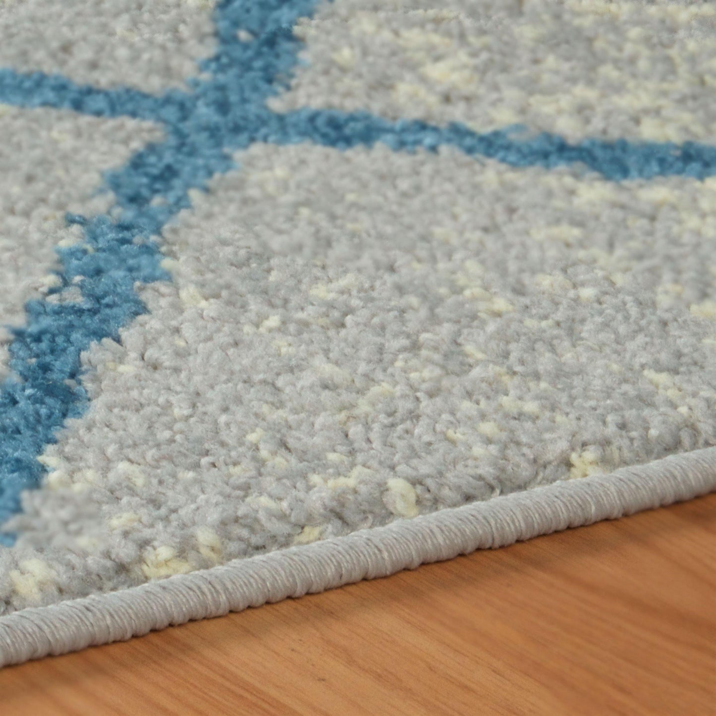 Lattice Modern Geometric Criss-Cross Rug FredCo