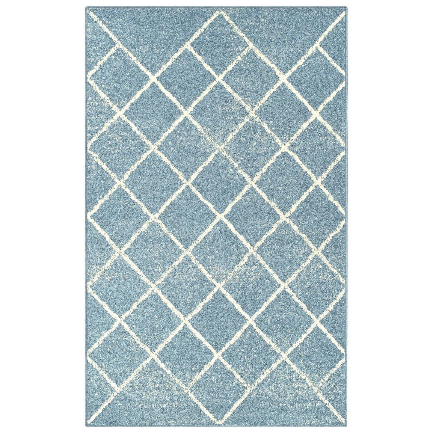 Lattice Modern Geometric Criss-Cross Rug FredCo