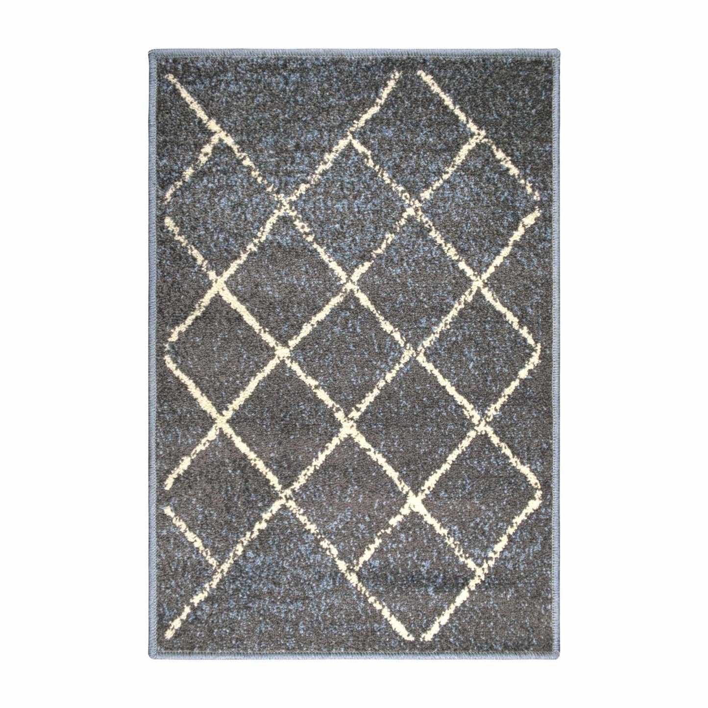 Lattice Modern Geometric Criss-Cross Rug FredCo
