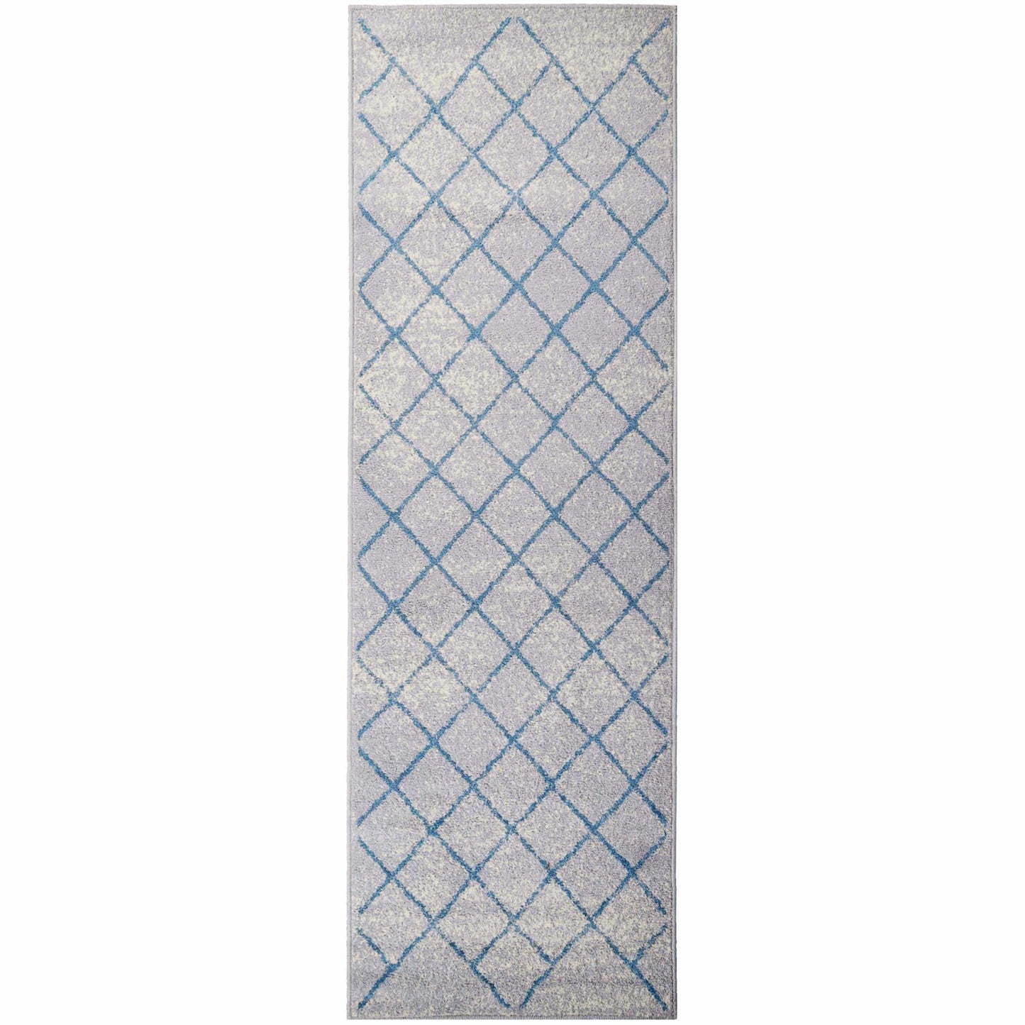 Lattice Modern Geometric Criss-Cross Rug FredCo