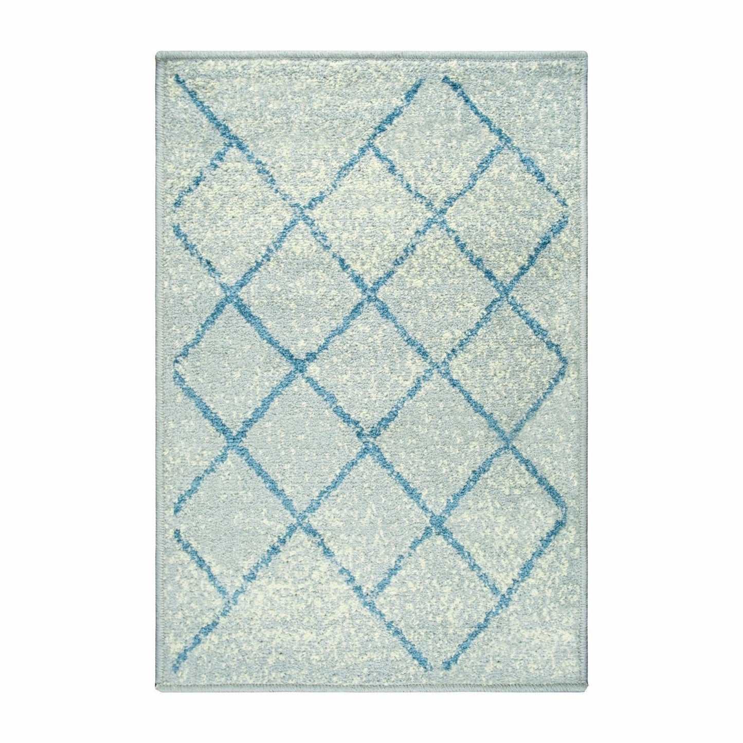 Lattice Modern Geometric Criss-Cross Rug FredCo