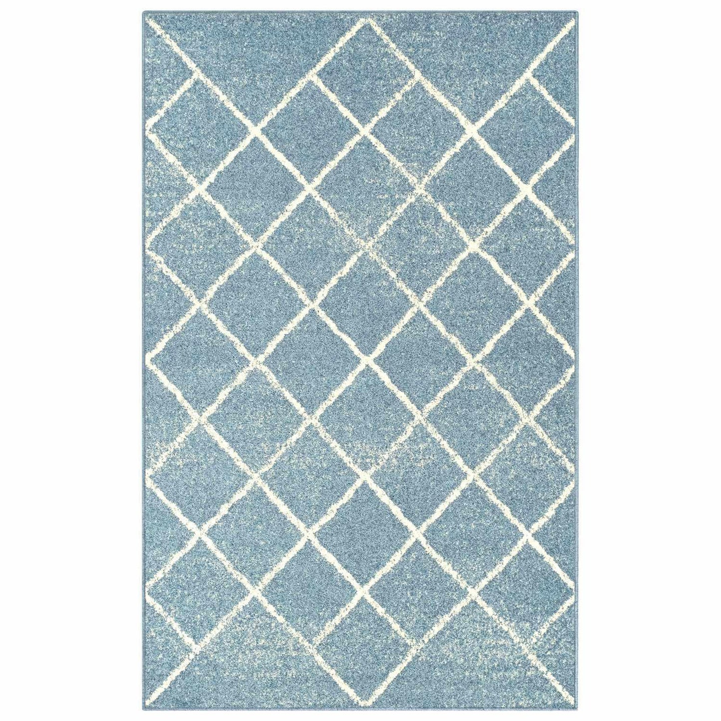 Lattice Modern Geometric Criss-Cross Rug FredCo
