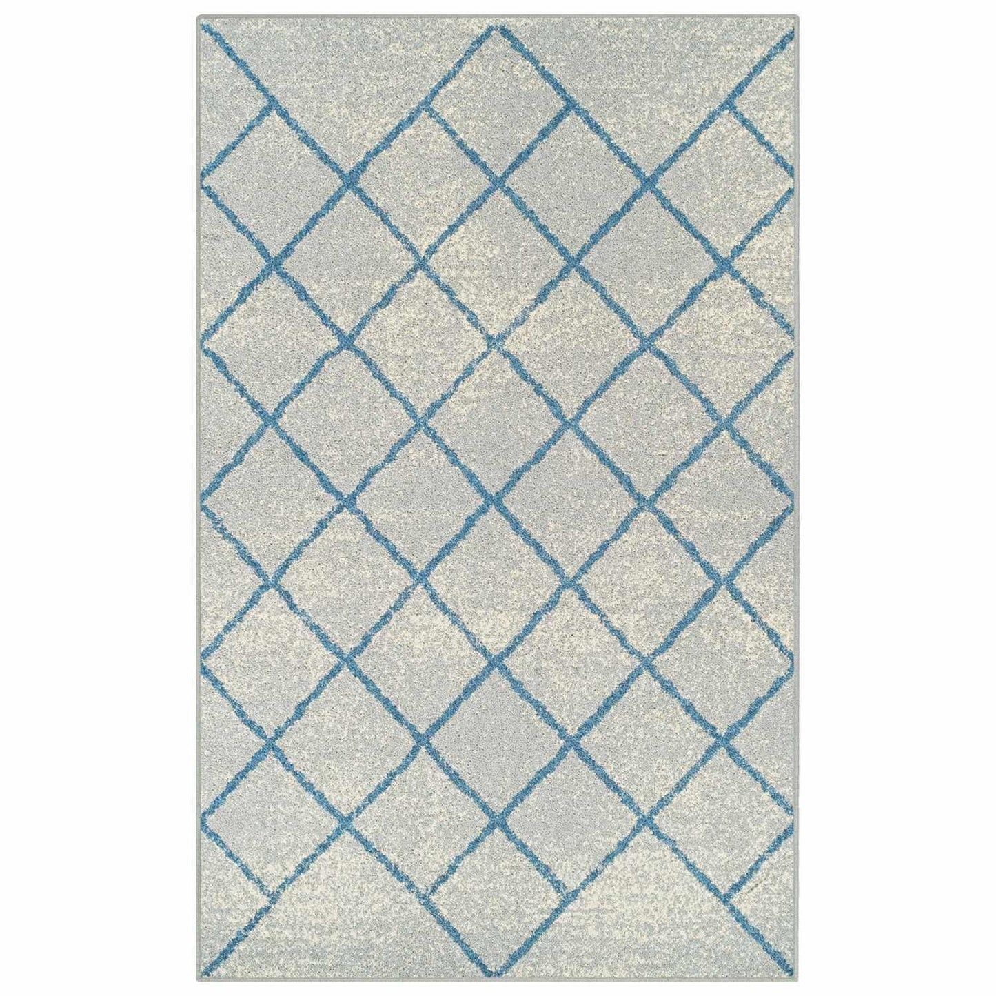 Lattice Modern Geometric Criss-Cross Rug FredCo