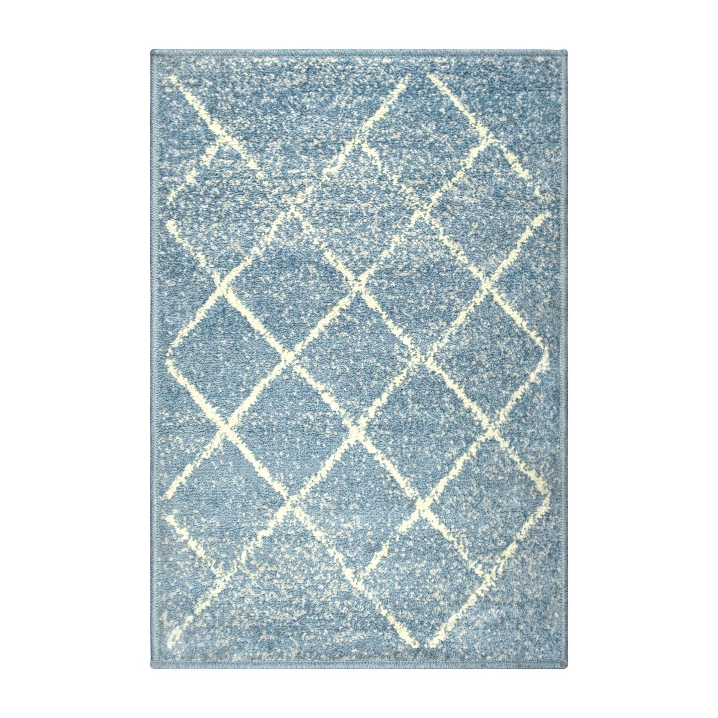 Lattice Modern Geometric Criss-Cross Rug FredCo
