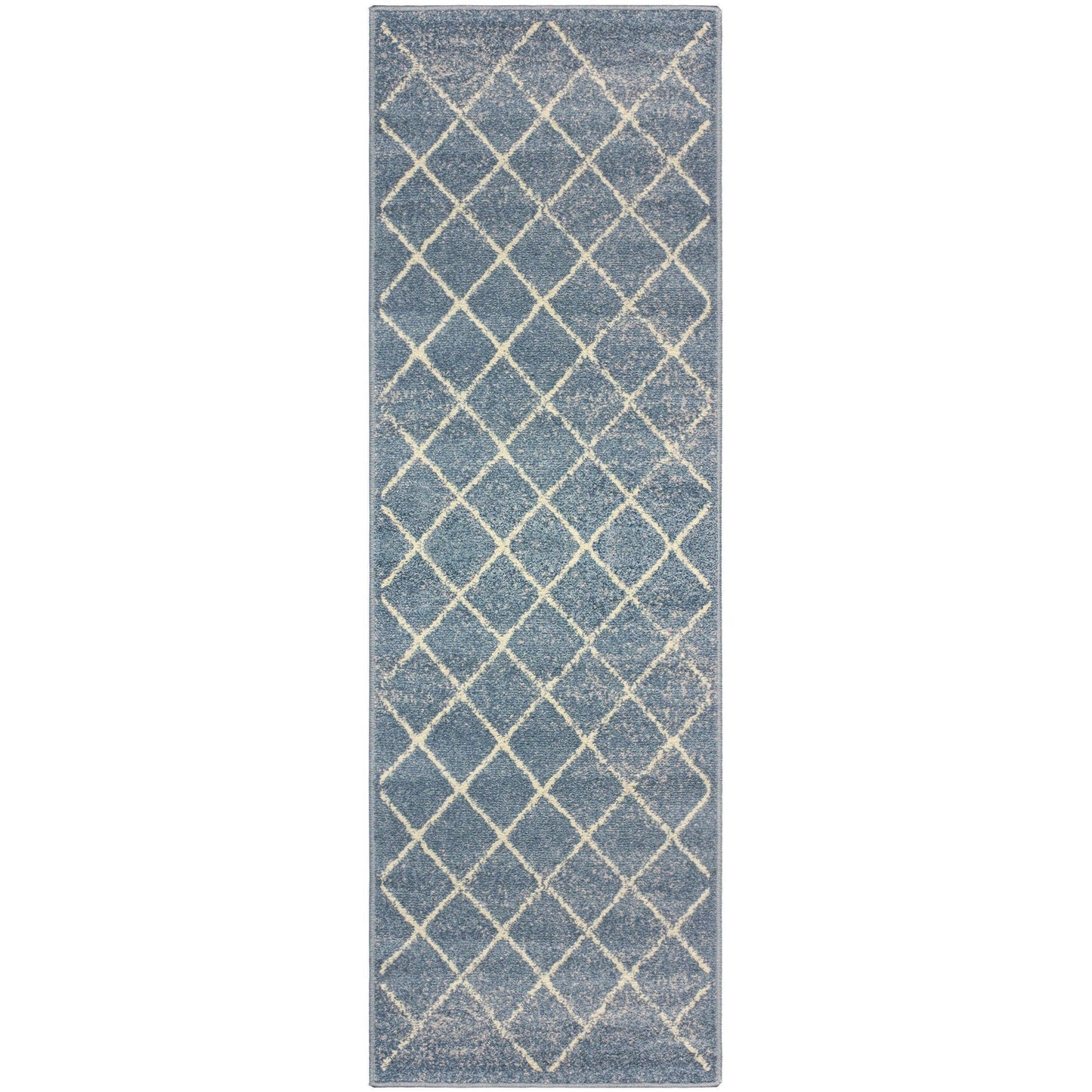 Lattice Modern Geometric Criss-Cross Rug FredCo