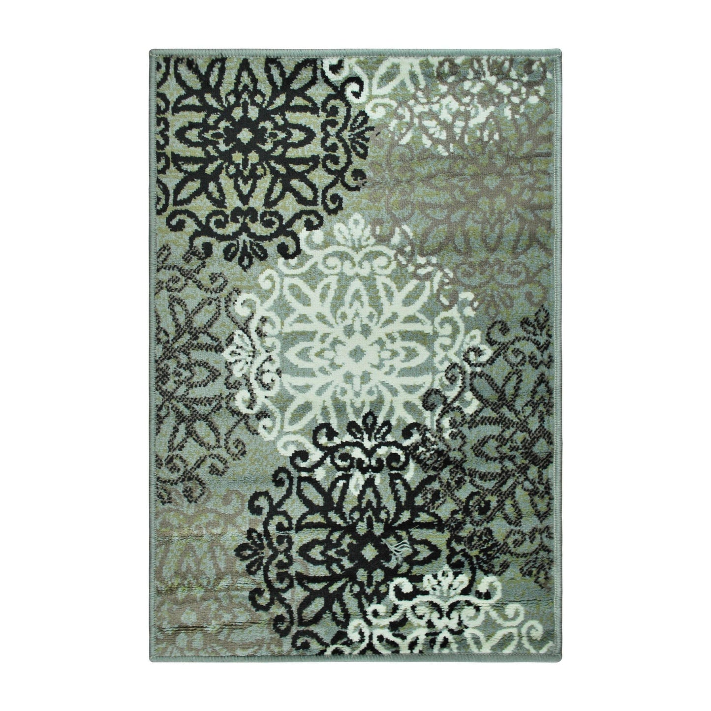 Leigh Vintage Floral Medallion Rug FredCo