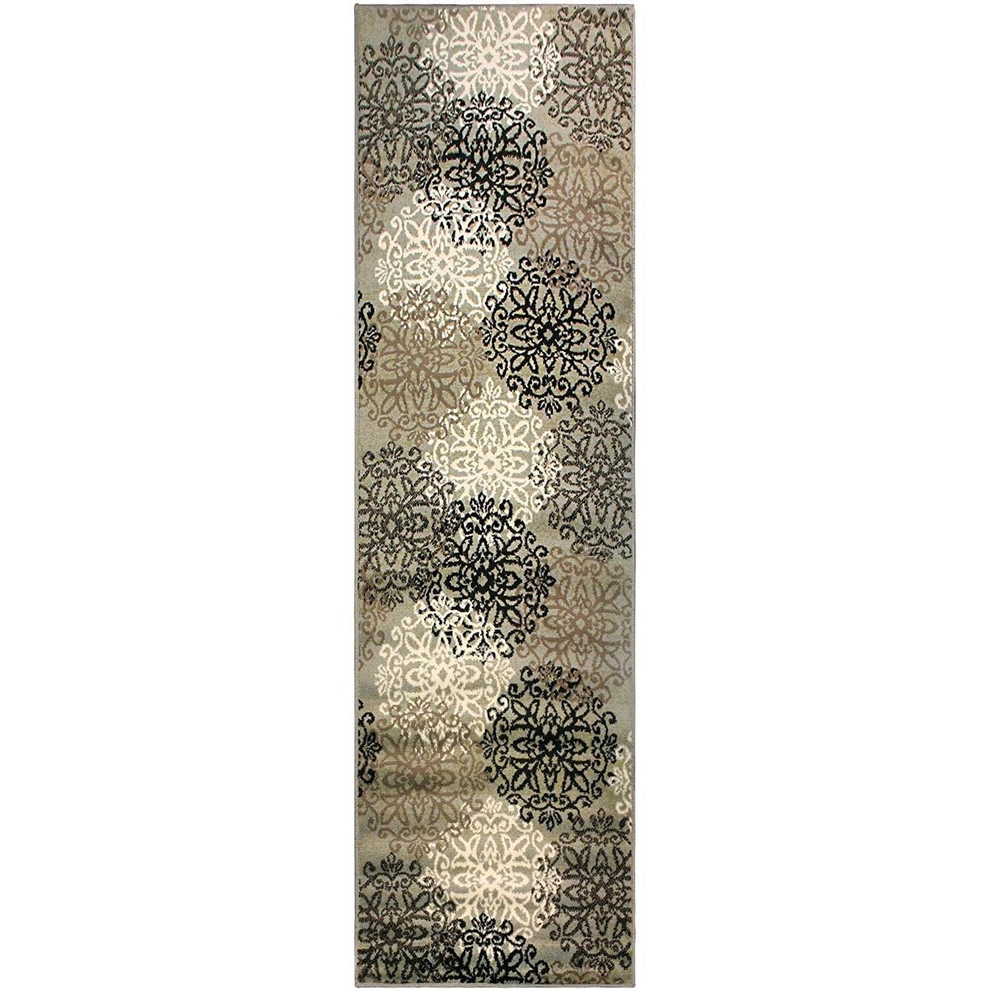Leigh Vintage Floral Medallion Rug FredCo