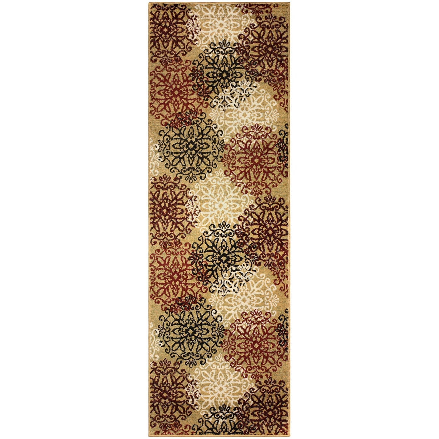 Leigh Vintage Floral Medallion Rug FredCo