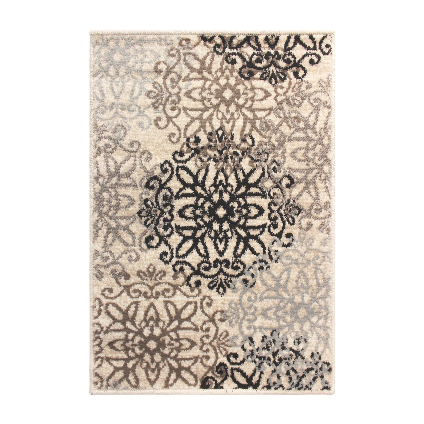 Leigh Vintage Floral Medallion Rug FredCo