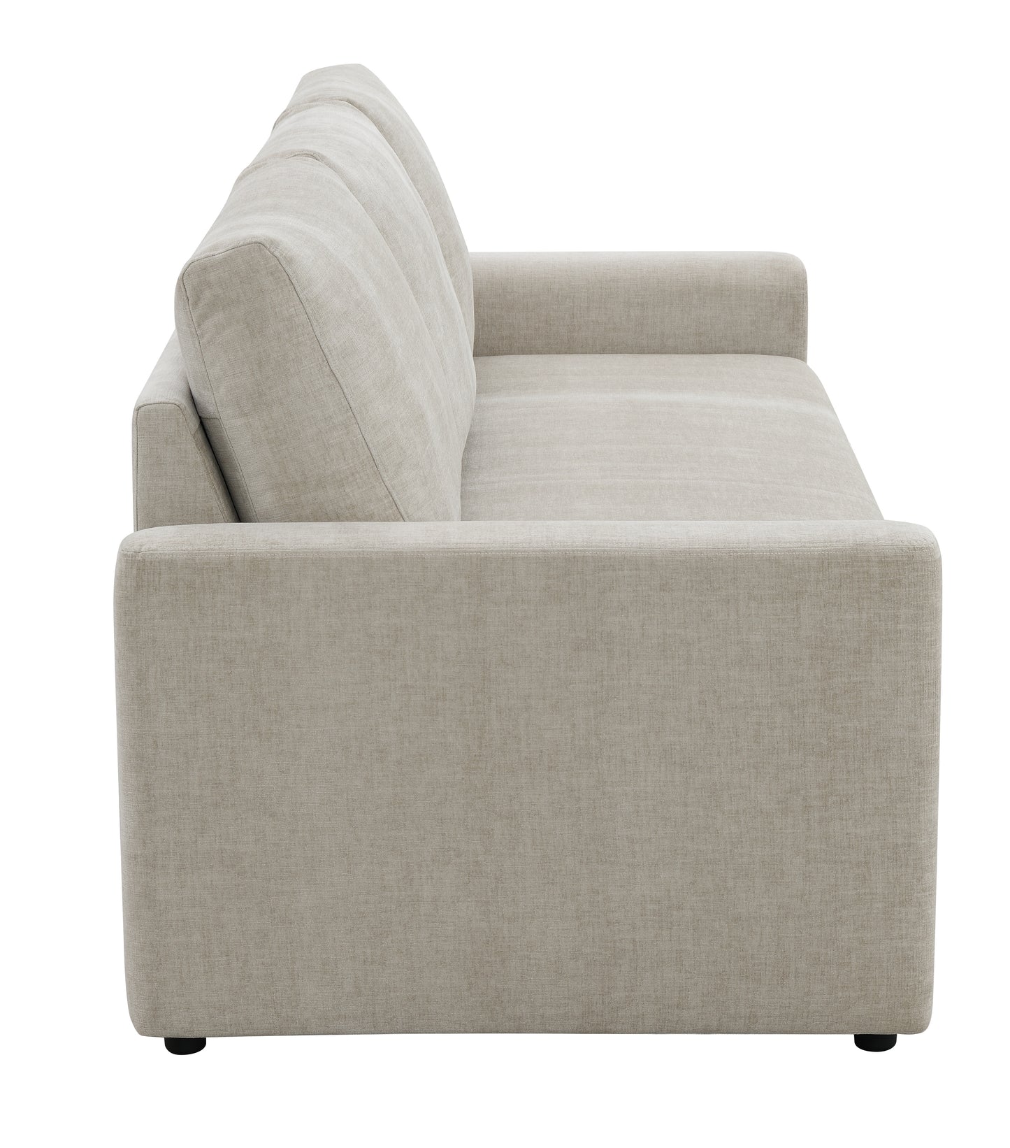 Leira Beige Linen Pull out Sleeper FredCo