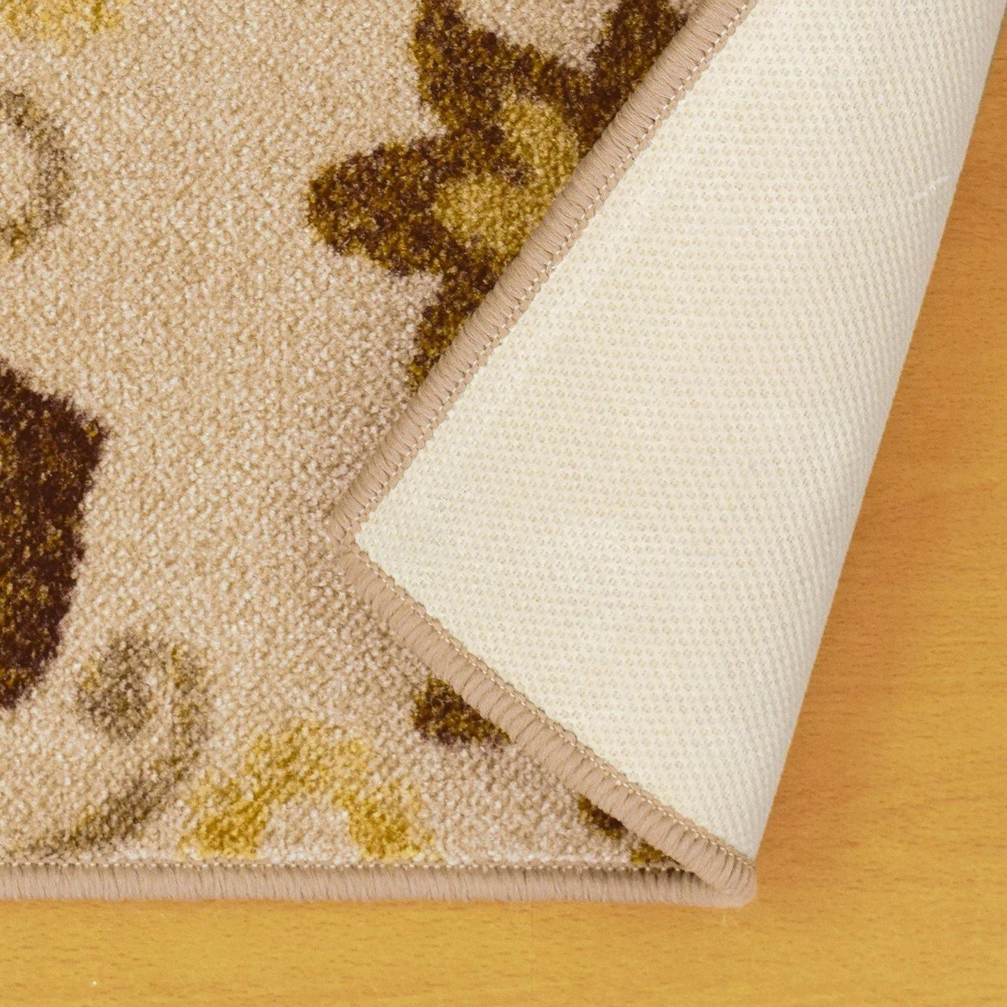 Liena Non-Slip Foldable Traditional Medallion Rug FredCo