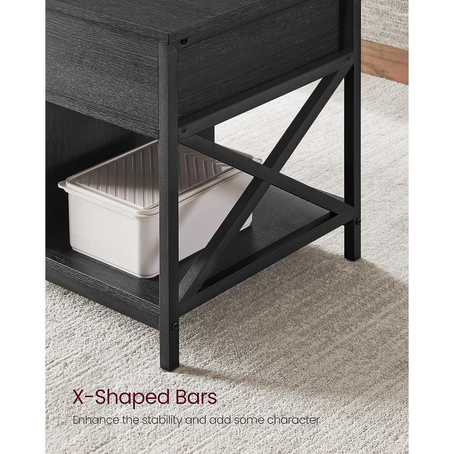Lift Top Coffee Table for Living Room FredCo