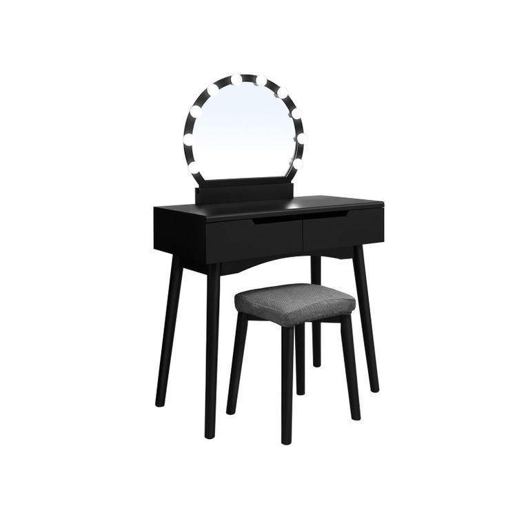 Light Bulbs Vanity Set FredCo