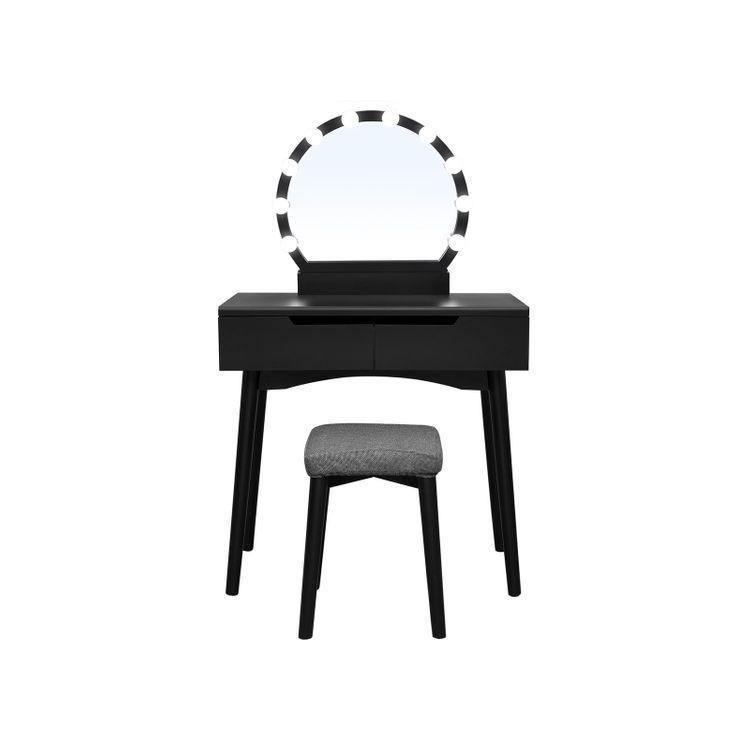 Light Bulbs Vanity Set FredCo