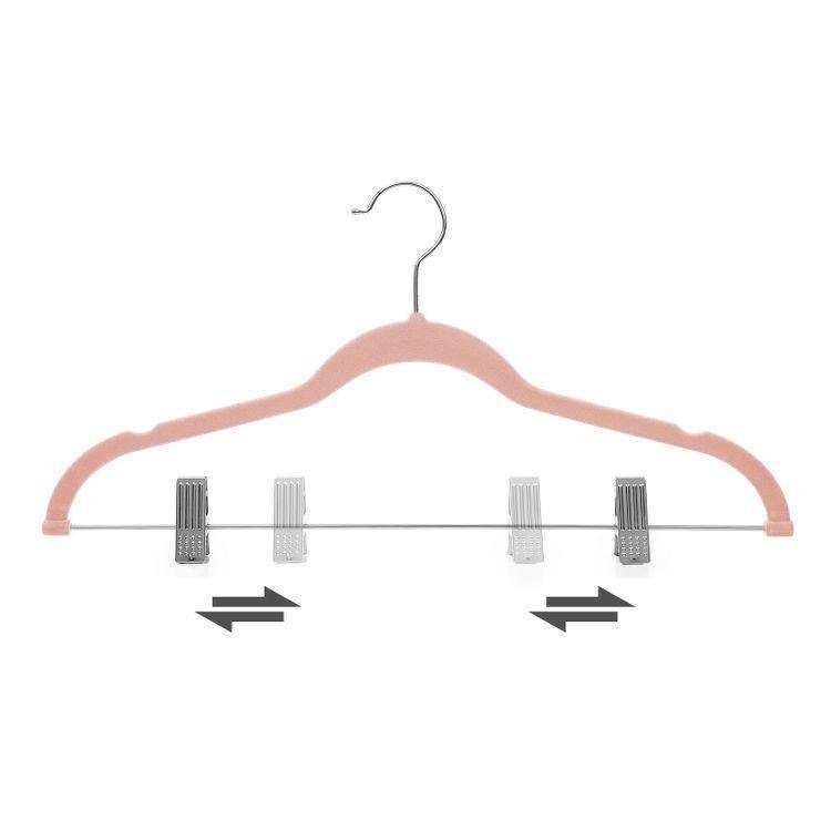 Light Pink Velvet Hanger FredCo
