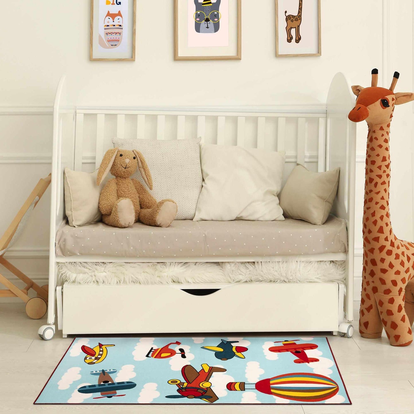 Lil Flyer Non-Slip Kids' Rug FredCo