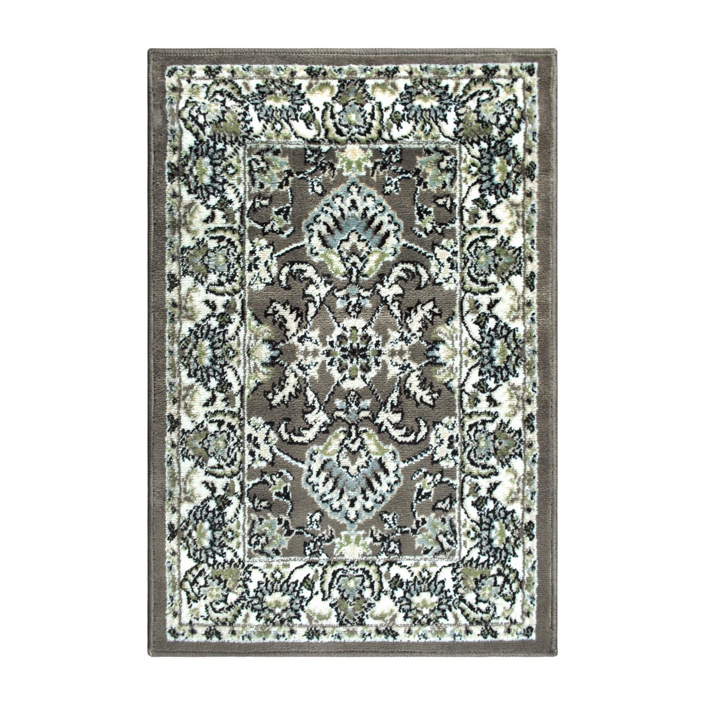 Lille Traditional Floral Palmette Motifs Rug FredCo