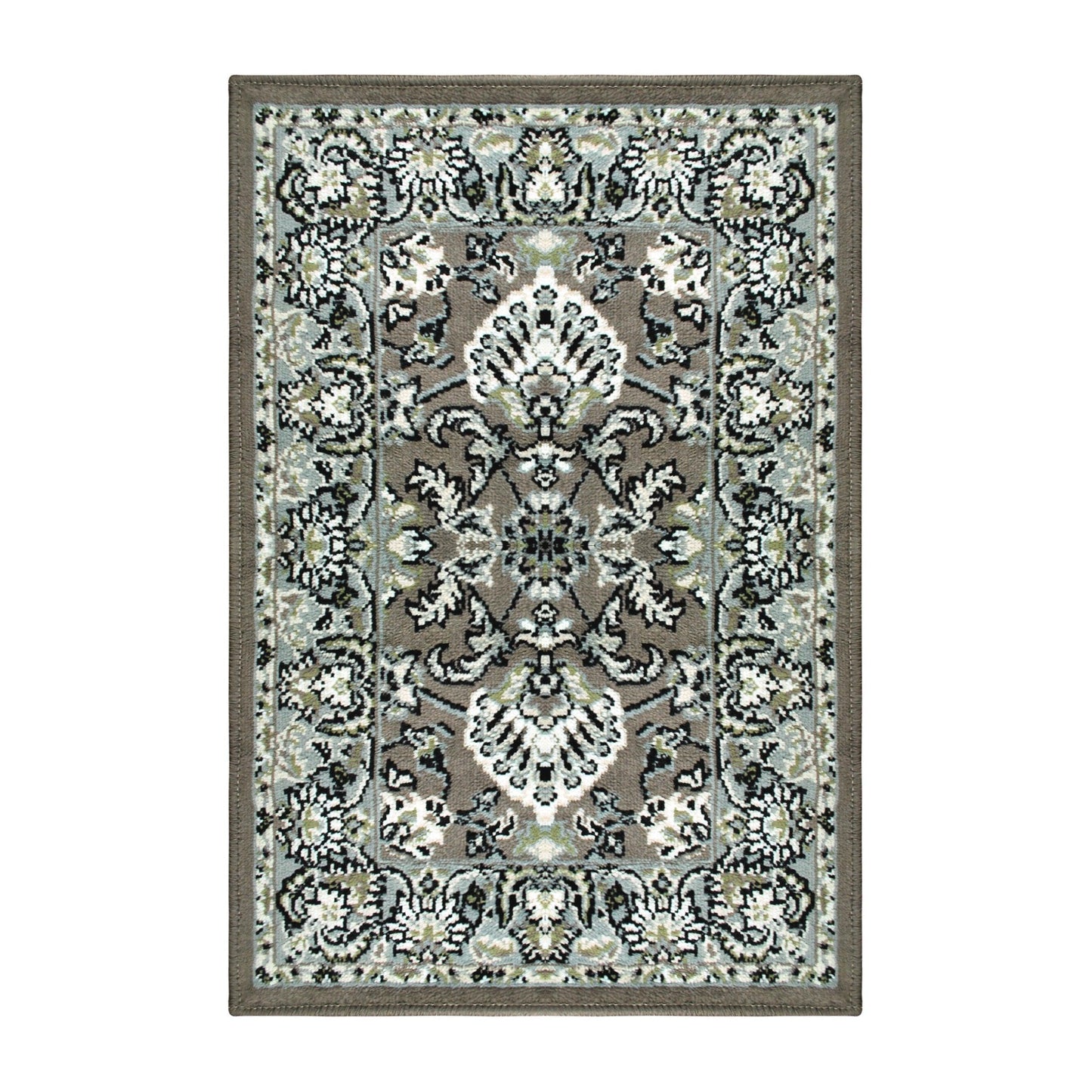 Lille Traditional Floral Palmette Motifs Rug FredCo