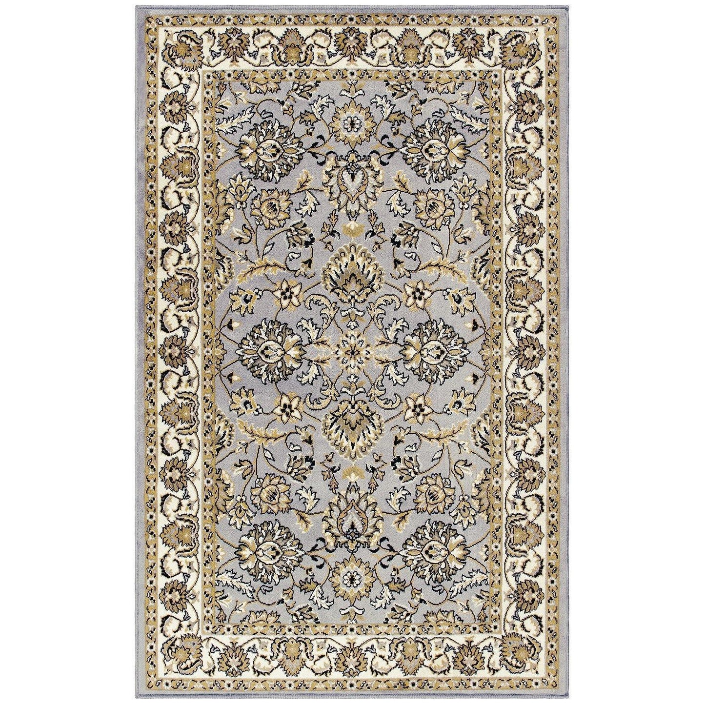 Lille Traditional Floral Palmette Motifs Rug FredCo