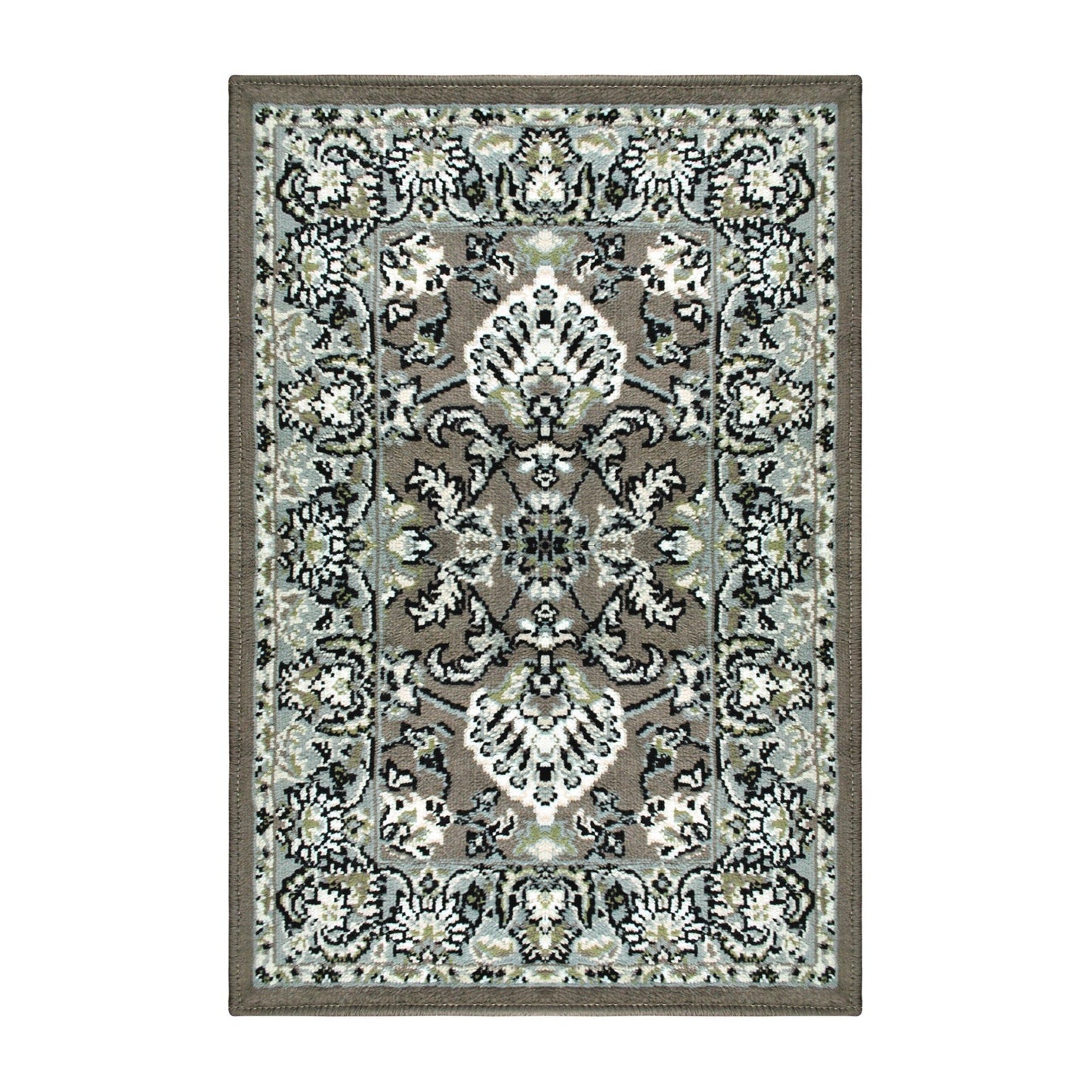 Lille Traditional Floral Palmette Motifs Rug FredCo
