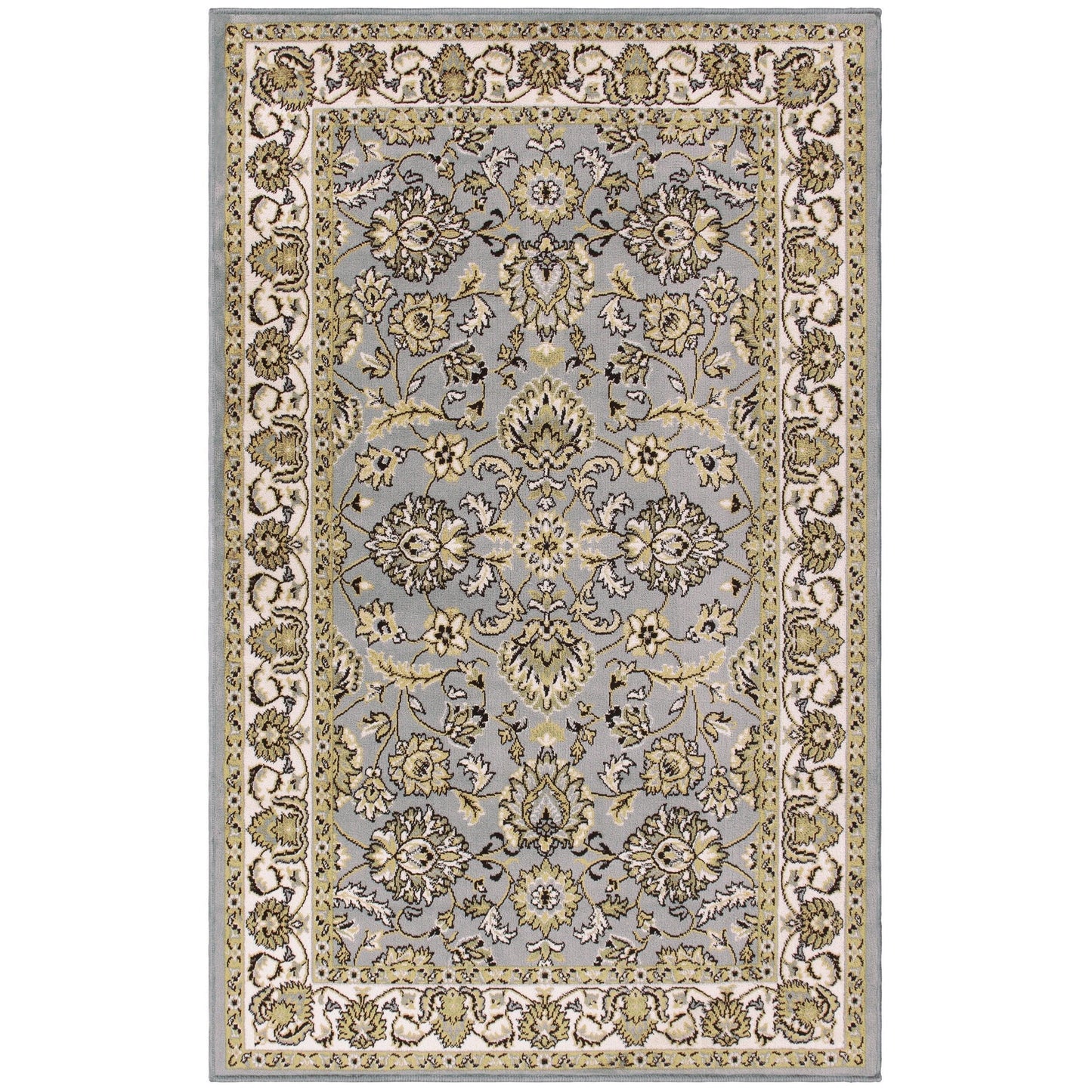 Lille Traditional Floral Palmette Motifs Rug FredCo