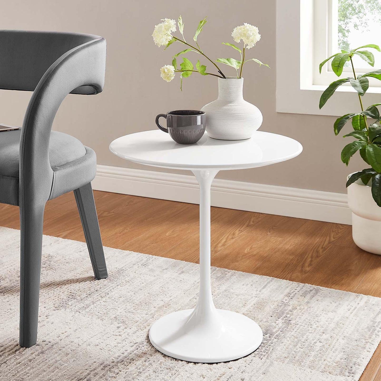 Lippa 20" Round Side Table, EEI-5678 FredCo
